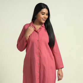 Plain dyed cotton co-ord set - handcrafted