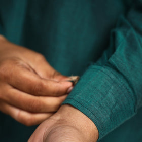 Buy Plain Handloom Cotton Men Short Kurta Online at iTokri.com