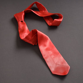  Plain Mashru Silk Handmade Necktie for Men 