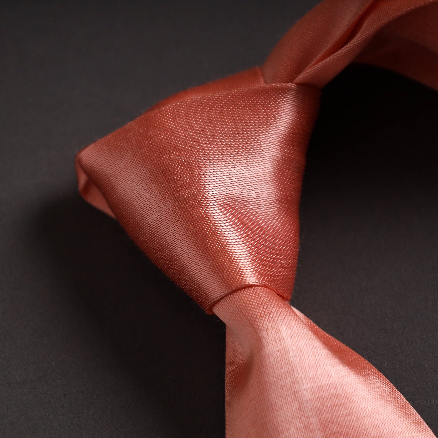  Plain Mashru Silk Handmade Necktie for Men 