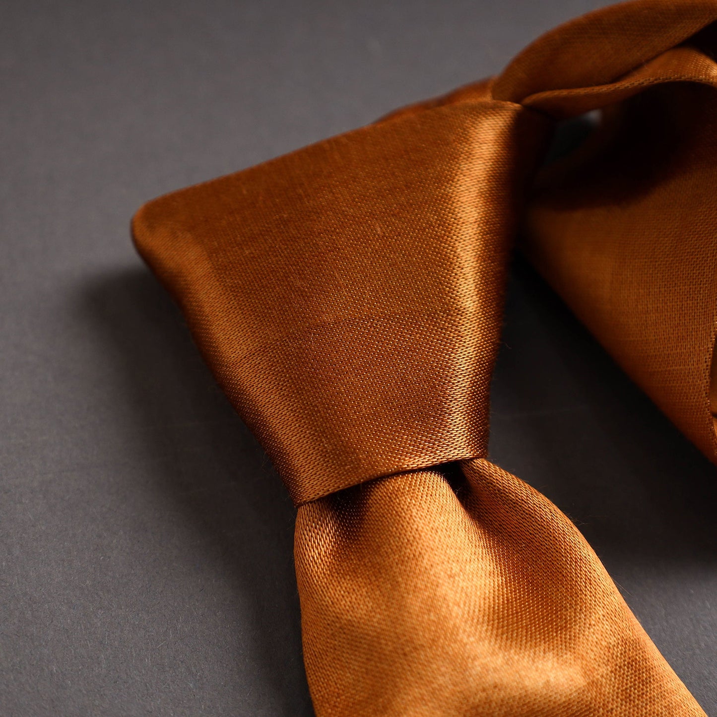  Plain Mashru Silk Handmade Necktie for Men 