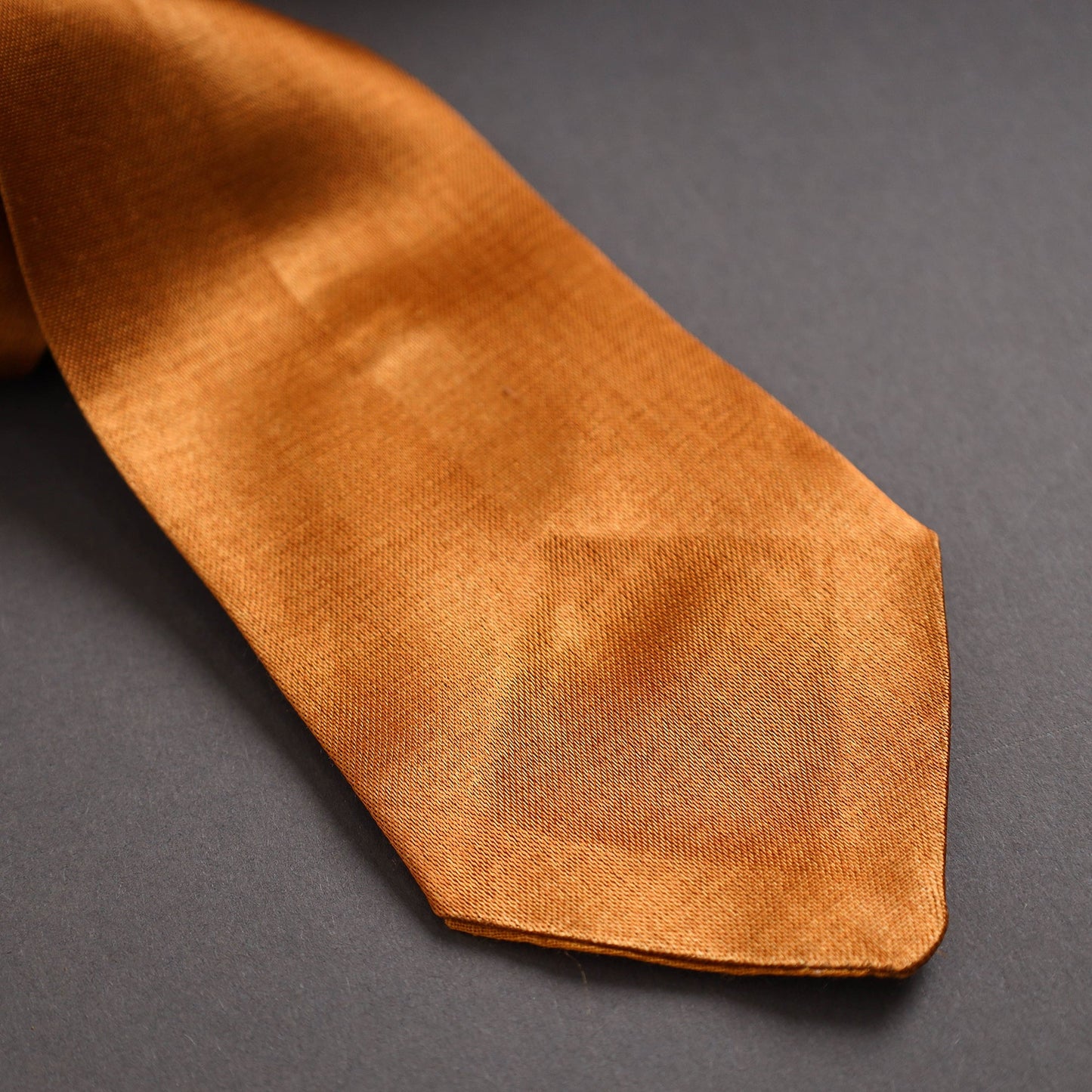  Plain Mashru Silk Handmade Necktie for Men 
