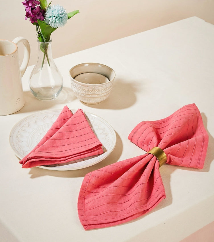 Plain Table Napkin Sets