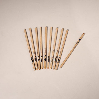 Plantable seed handmade paper pencil (set of 10) 02