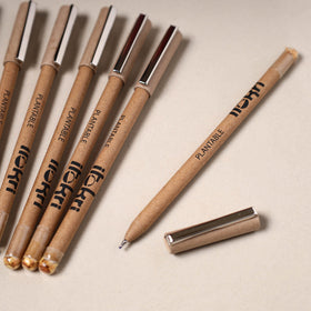 Plantable seed handmade paper pens (set of 10) 01