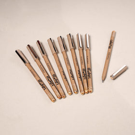 Plantable seed handmade paper pens (set of 10) 01