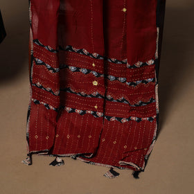 Pochampally ikat cotton 2pc unstitched dress material