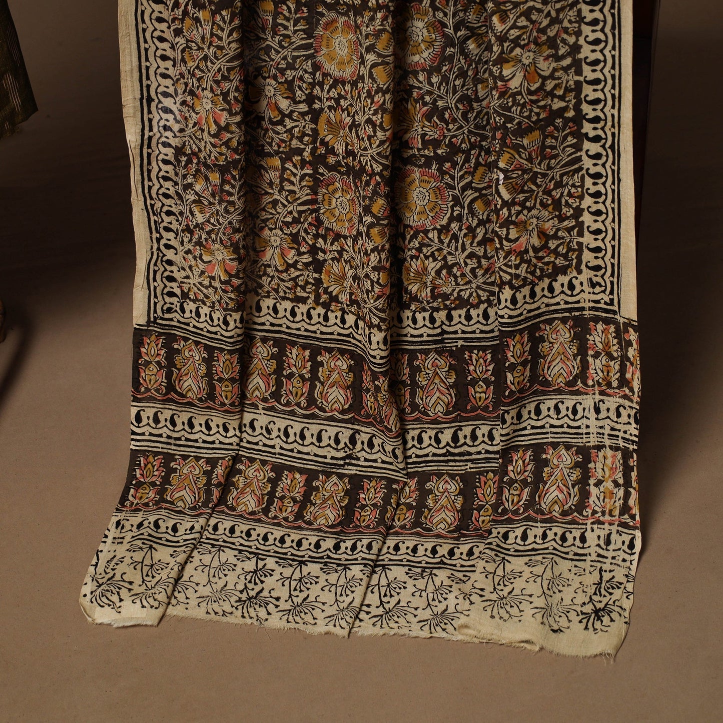 Pochampally ikat cotton 2pc unstitched dress material