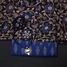 Pochampally ikat cotton 2pc unstitched dress material