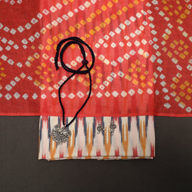 Pochampally ikat cotton 2pc unstitched dress material