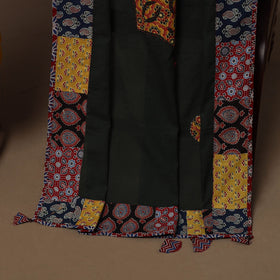 Pochampally ikat cotton 2pc unstitched dress material