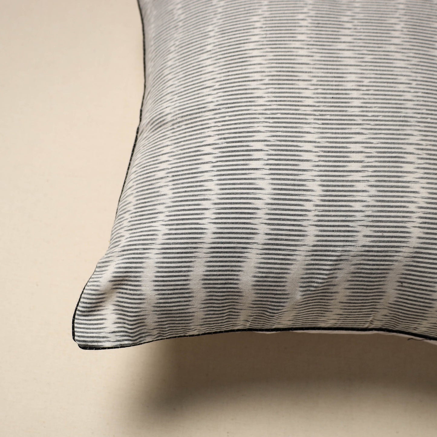 Pochampally ikat cotton cushion cover 151 - handcrafted