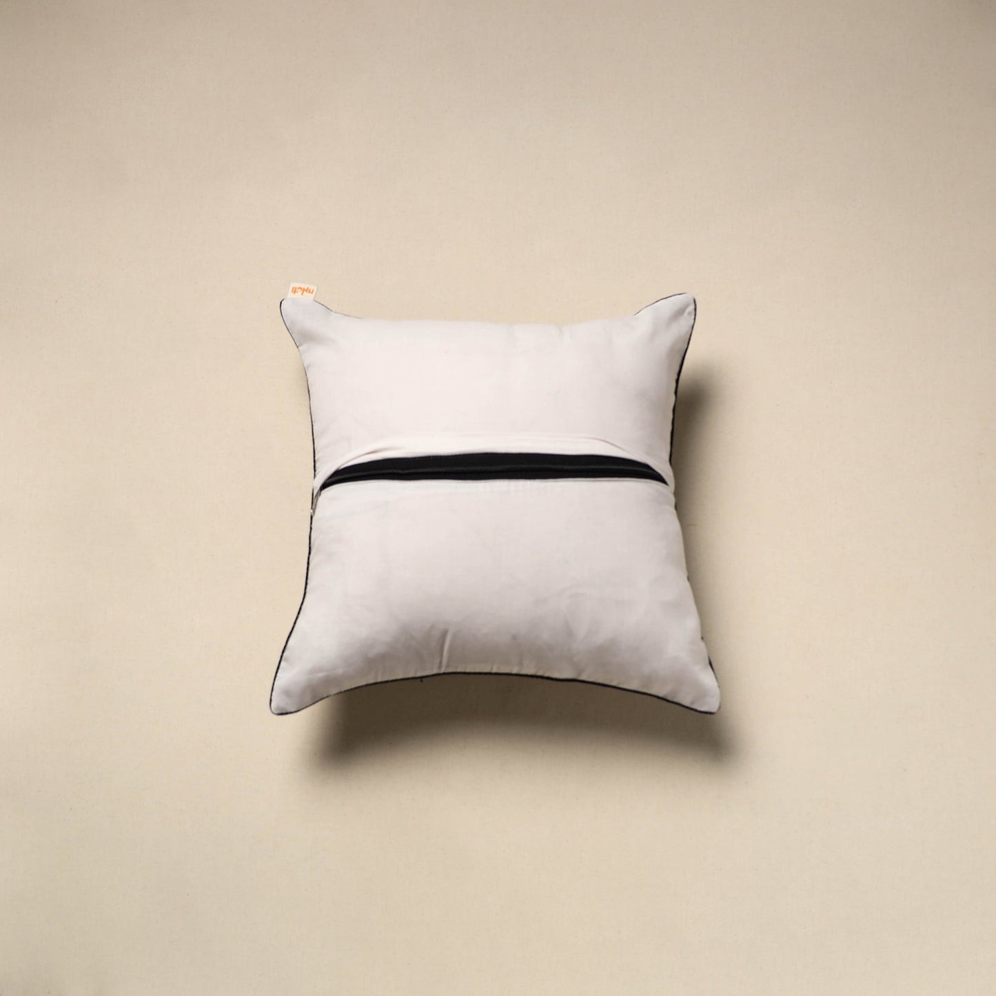 Pochampally ikat cotton cushion cover 151 - handcrafted