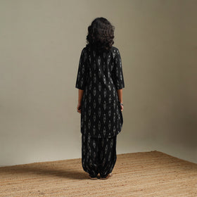 Pochampally ikat cotton night suit set 12 - handcrafted