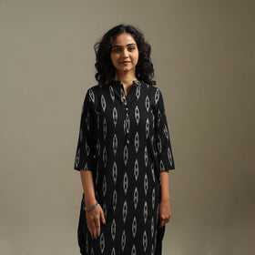 Pochampally ikat cotton night suit set 12 - handcrafted