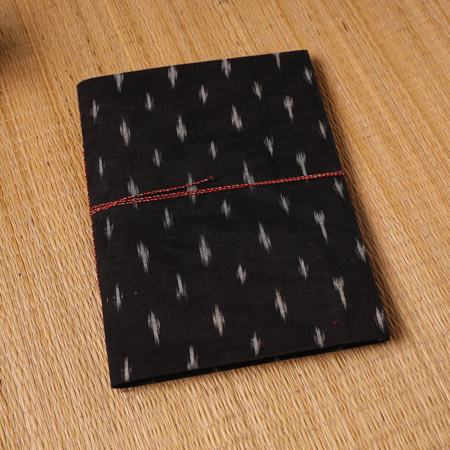 Pochampally ikat fabric cover handmade paper photo album