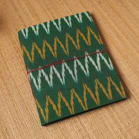 Pochampally ikat fabric cover handmade paper photo album
