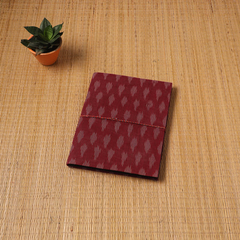 Pochampally ikat fabric cover handmade paper photo album