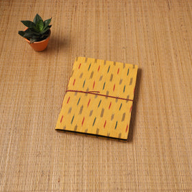 Pochampally ikat fabric cover handmade paper photo album