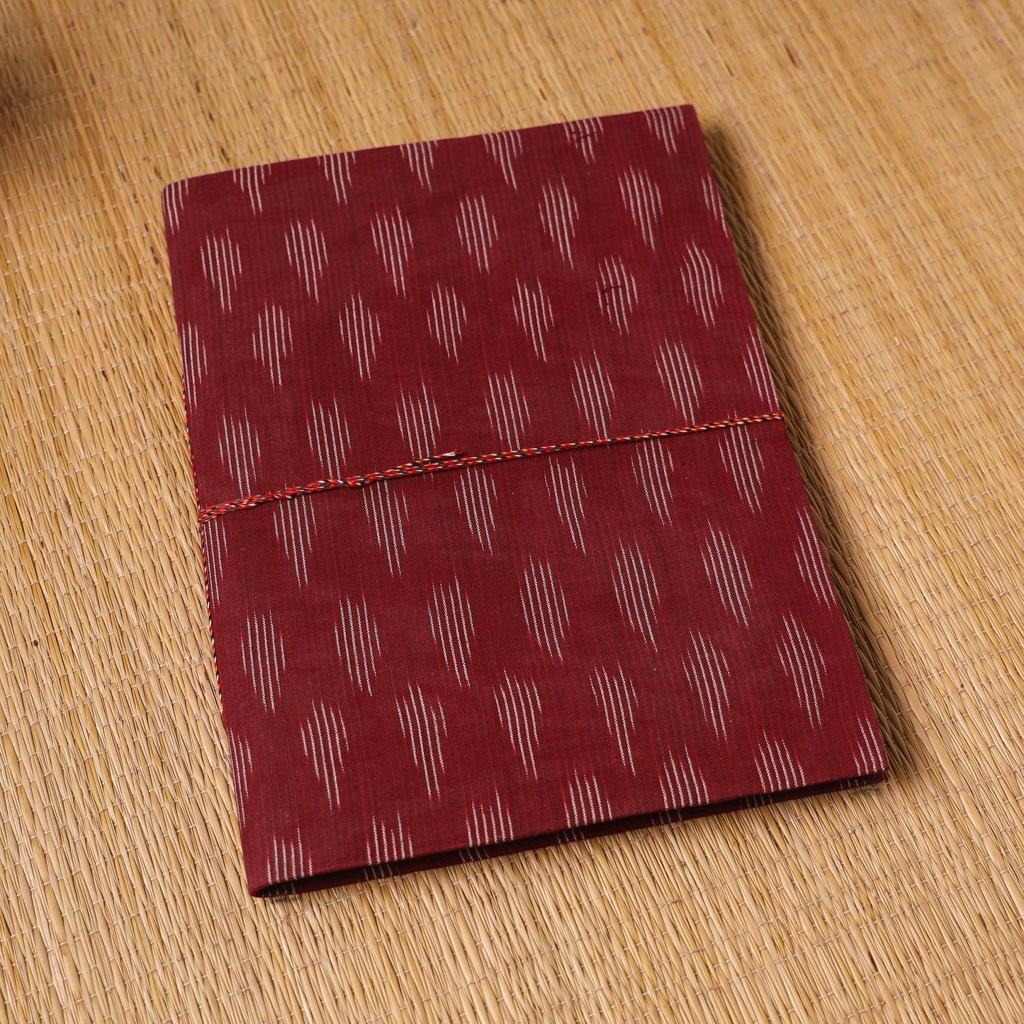Pochampally ikat fabric cover handmade paper photo album