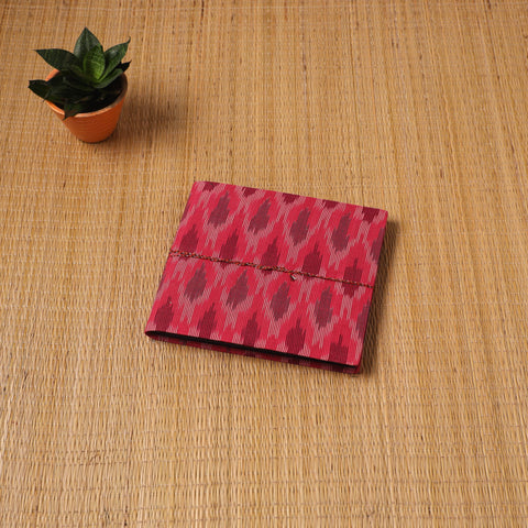 Pochampally ikat fabric cover handmade paper photo album (9