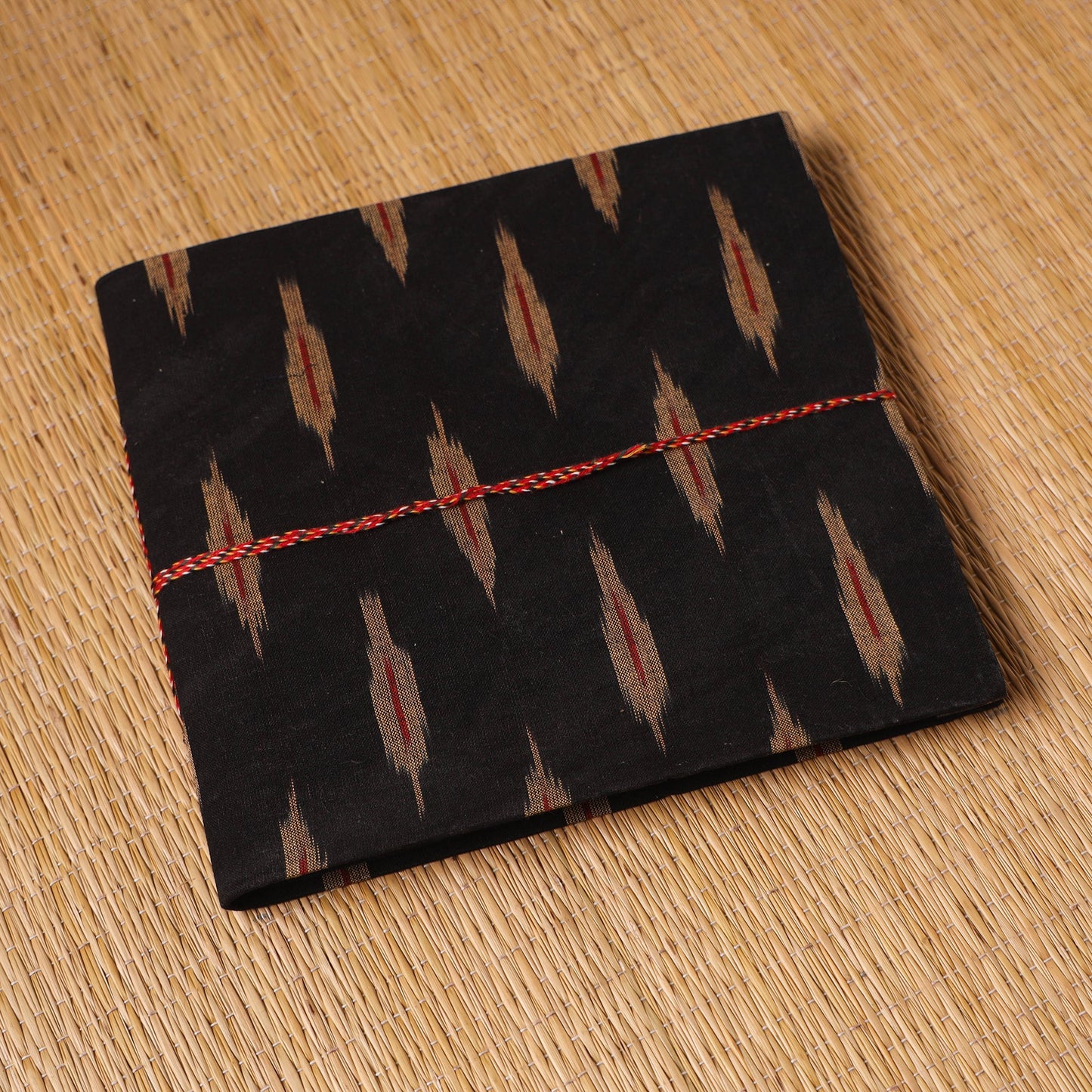 Pochampally ikat fabric cover handmade paper photo album (9