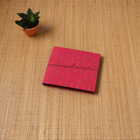 Pochampally ikat fabric cover handmade paper photo album (9