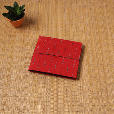 Pochampally ikat fabric cover handmade paper photo album (9