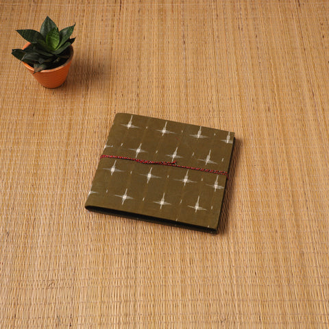 Pochampally ikat fabric cover handmade paper photo album (9