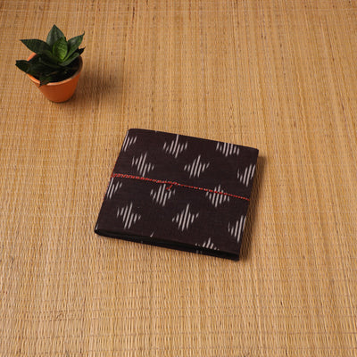 Pochampally ikat fabric cover handmade paper photo album (9