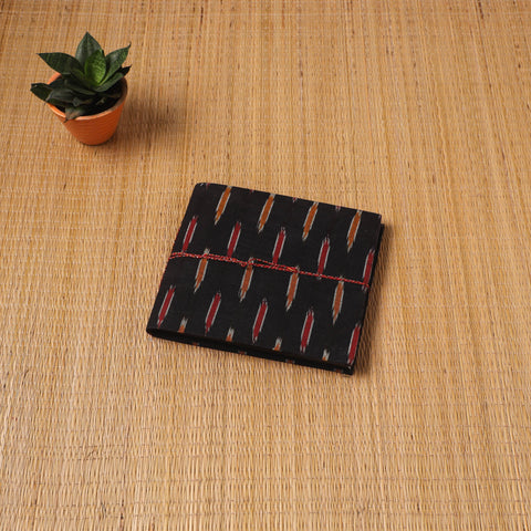 Pochampally ikat fabric cover handmade paper photo album (9