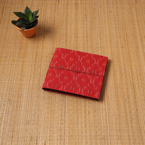 Pochampally ikat fabric cover handmade paper photo album (9