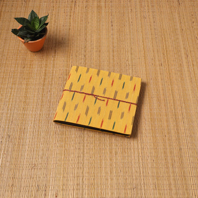 Pochampally ikat fabric cover handmade paper photo album (9
