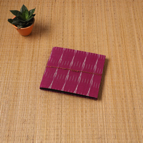 Pochampally ikat fabric cover handmade paper photo album (9