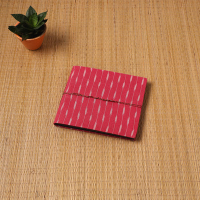 Pochampally ikat fabric cover handmade paper photo album (9