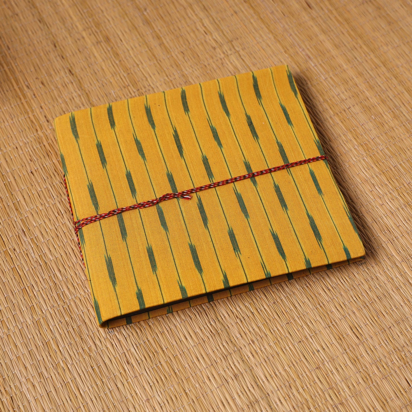 Pochampally ikat fabric cover handmade paper photo album (9