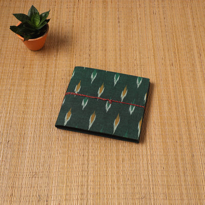 Pochampally ikat fabric cover handmade paper photo album (9