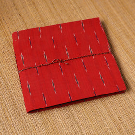 Pochampally ikat fabric cover handmade paper photo album (9