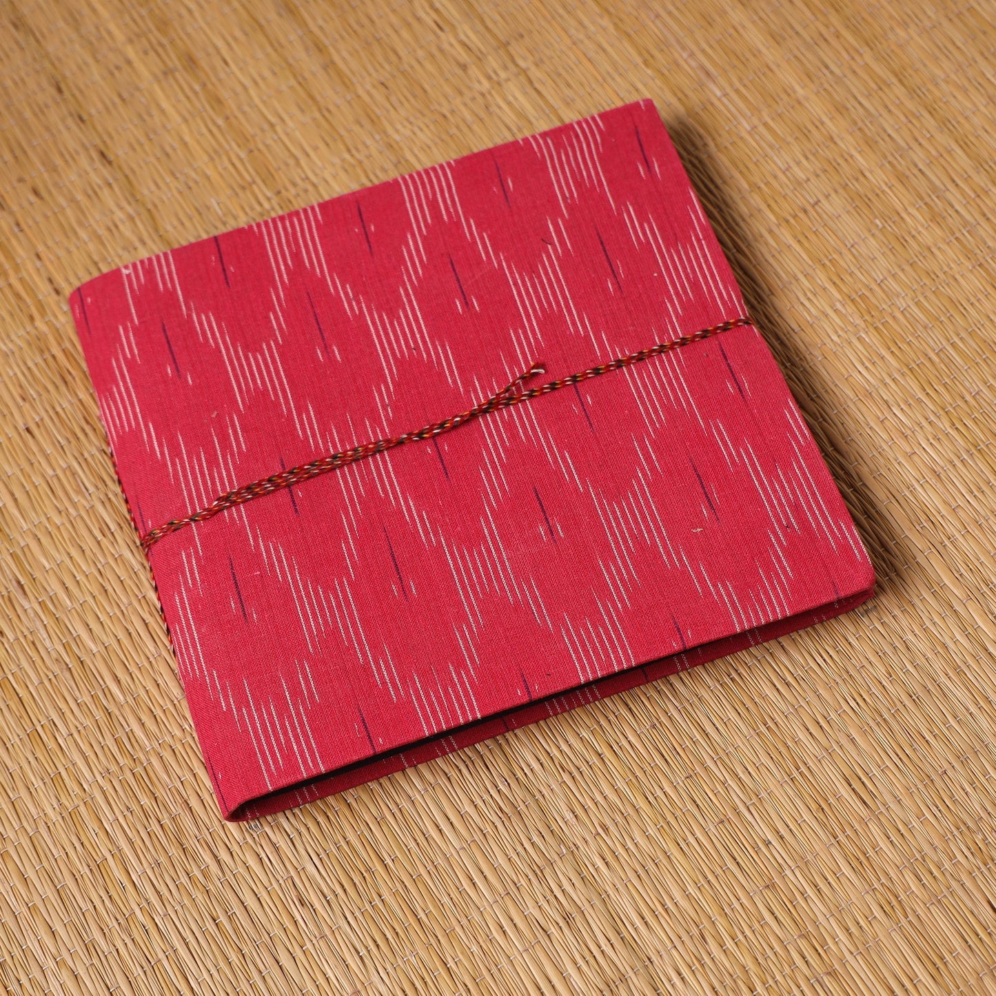 Pochampally ikat fabric cover handmade paper photo album (9