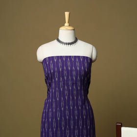 Pochampally ikat handloom cotton 3pc unstitched dress