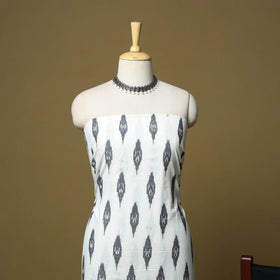 Pochampally ikat handloom cotton 3pc unstitched dress