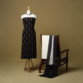 Pochampally ikat handloom cotton 3pc unstitched dress
