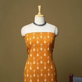 Pochampally ikat handloom cotton 3pc unstitched dress