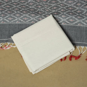 Pochampally ikat handloom cotton 3pc unstitched dress