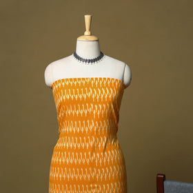 Pochampally ikat handloom cotton 3pc unstitched dress