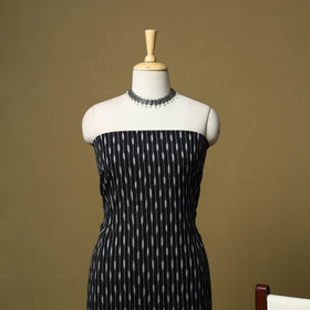 Pochampally ikat handloom cotton 3pc unstitched dress