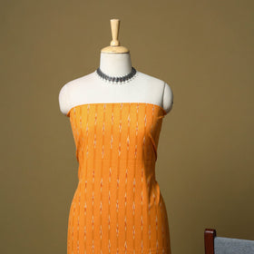 Pochampally ikat handloom cotton 3pc unstitched dress