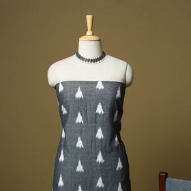 Pochampally ikat handloom cotton 3pc unstitched dress