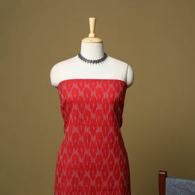 Pochampally ikat handloom cotton 3pc unstitched dress