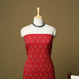 Pochampally ikat handloom cotton 3pc unstitched dress